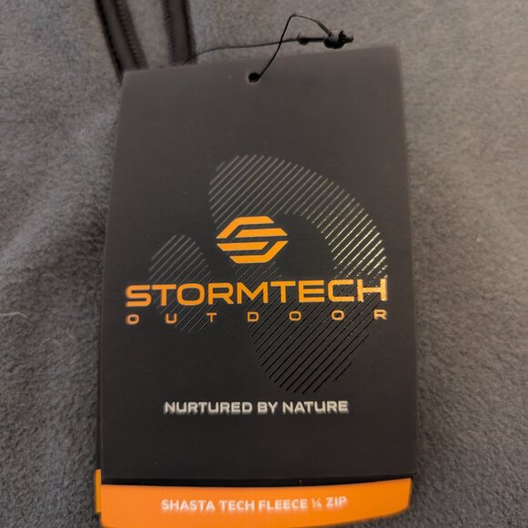 Men's Stormtech Grey Fleece Pullover - Picture 6 of 9